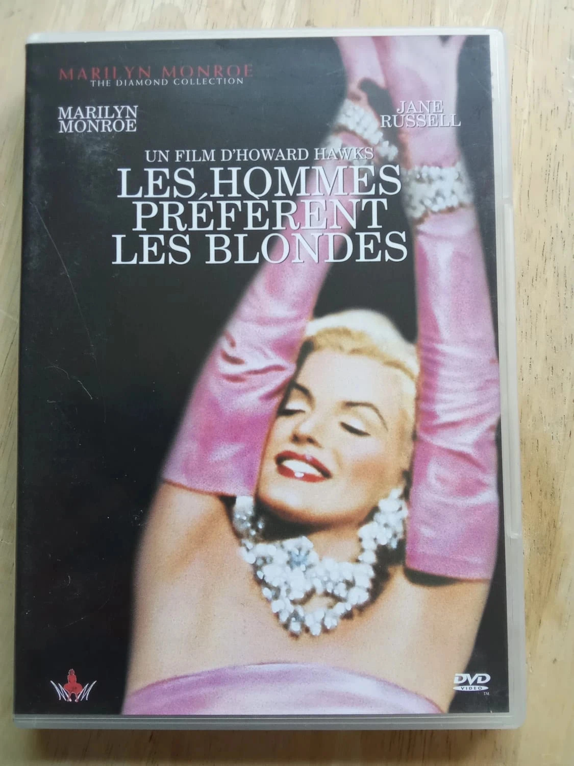 Les hommes préfèrent les blondes, par Howard Hawks, avec Marilyn Monroe